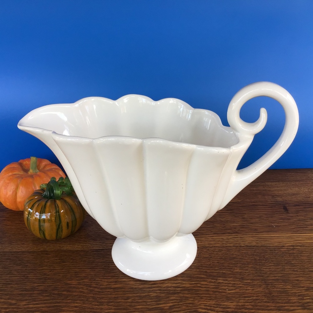 Vintage Ceramic Vase Pitcher Planter 326 USA Pedestal